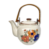 Théière vintage en grès