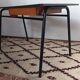 Modernist desk from the 1950s by J. Hitier