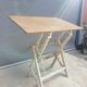 Table with architect's mechanism 1960 in white lacquered wood