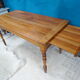 Table de ferme en bois fruitier
