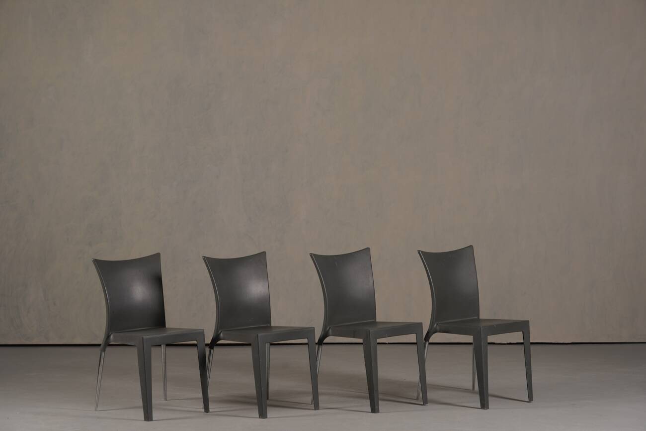 Chaises Arrmet Jo par Robbi Cantarutti et Claudio Biferali, ensemble de 4, Italie années 2000.