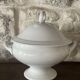 White porcelain soup tureen - Moulin des Loups