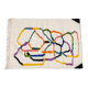 Tapis berbère Beni Ouarain - Tourbillon couleurs