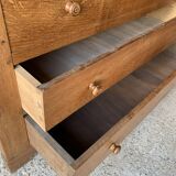 Chest of drawers, solid wood chest of drawers, 1950s