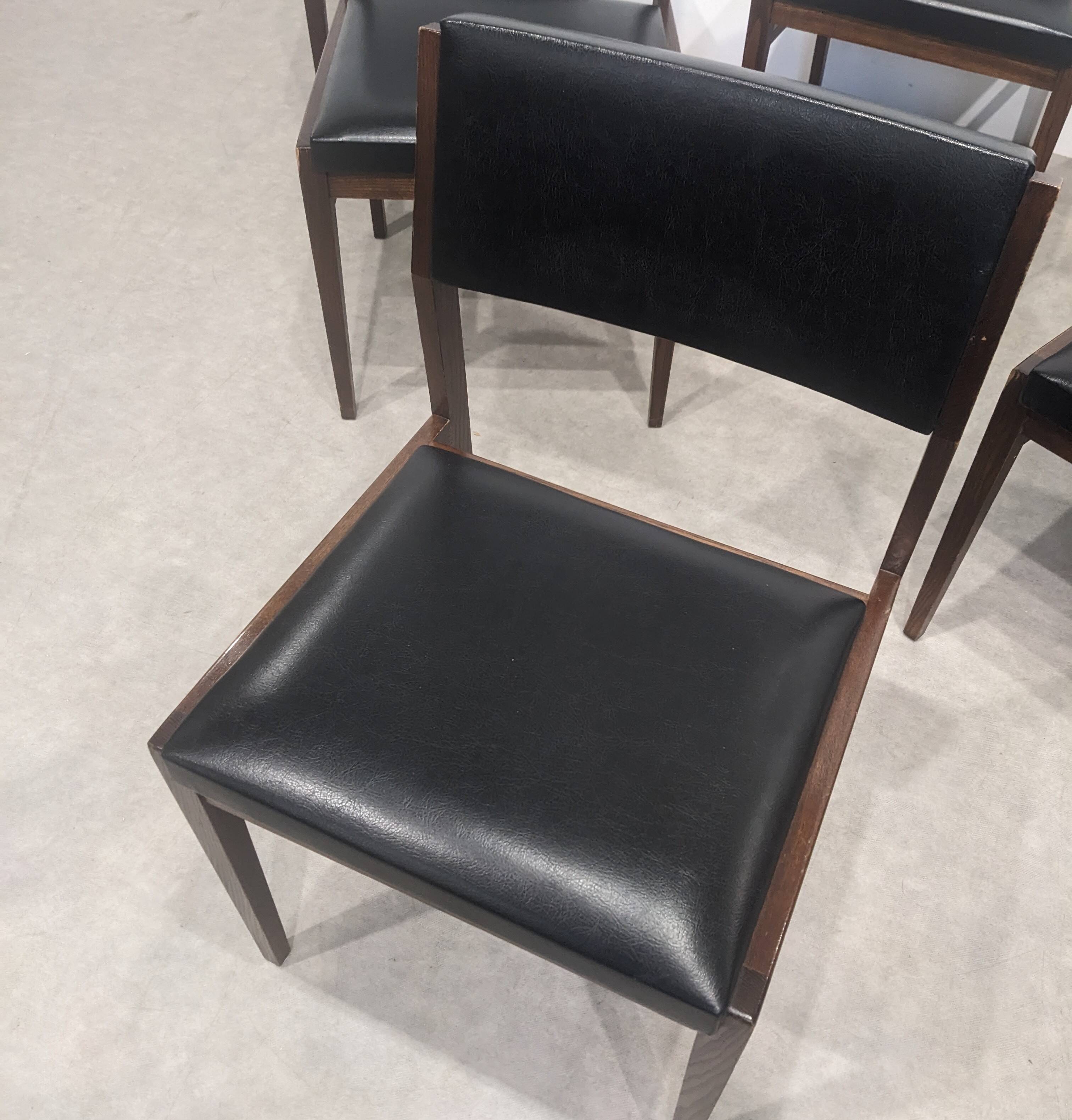 Set of 6 vintage chairs