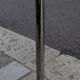 Standing ashtray, vintage, metal