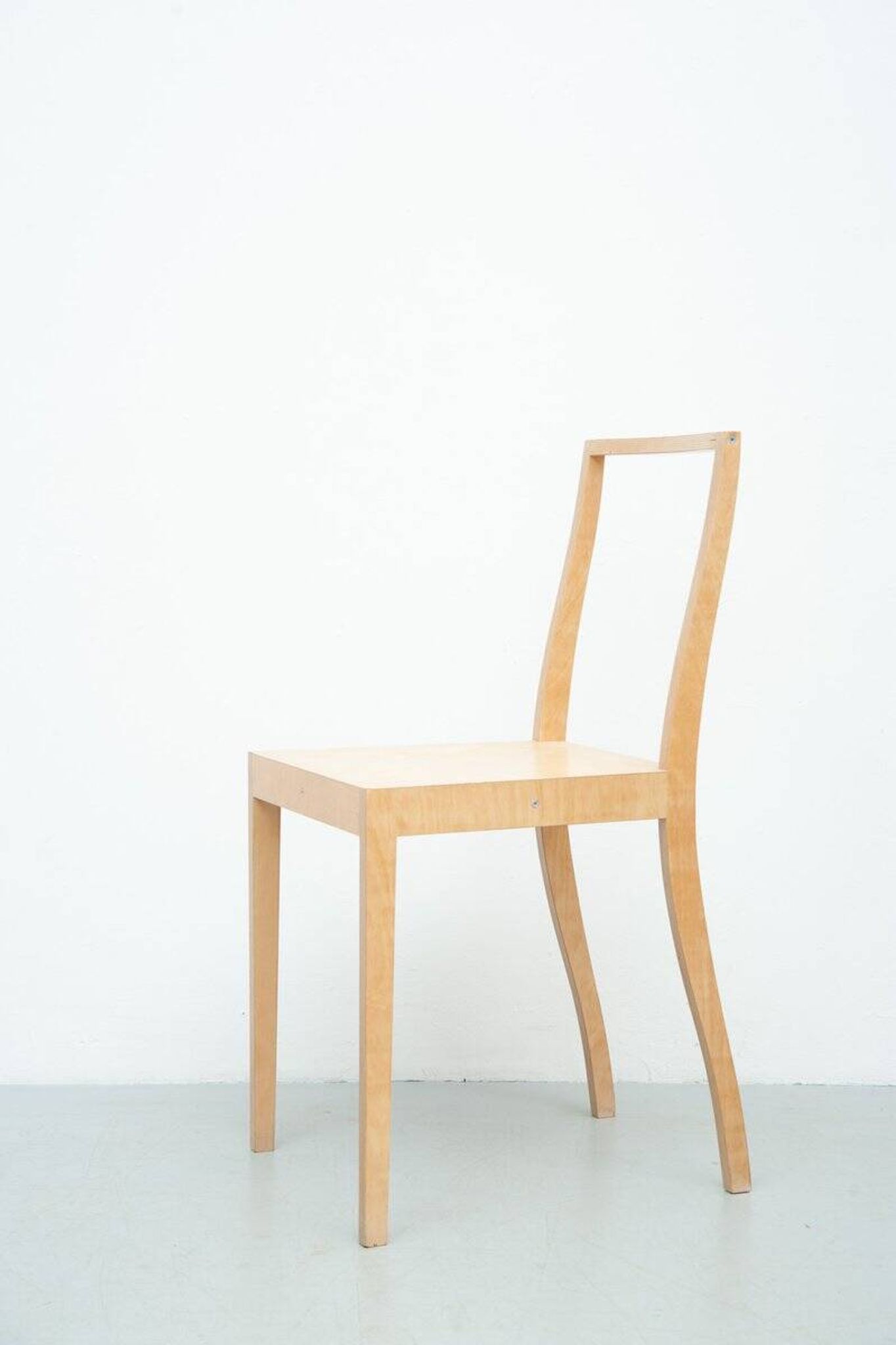 Chaise en contreplaqué par Jasper Morrison pour Vitra, années 1980.
