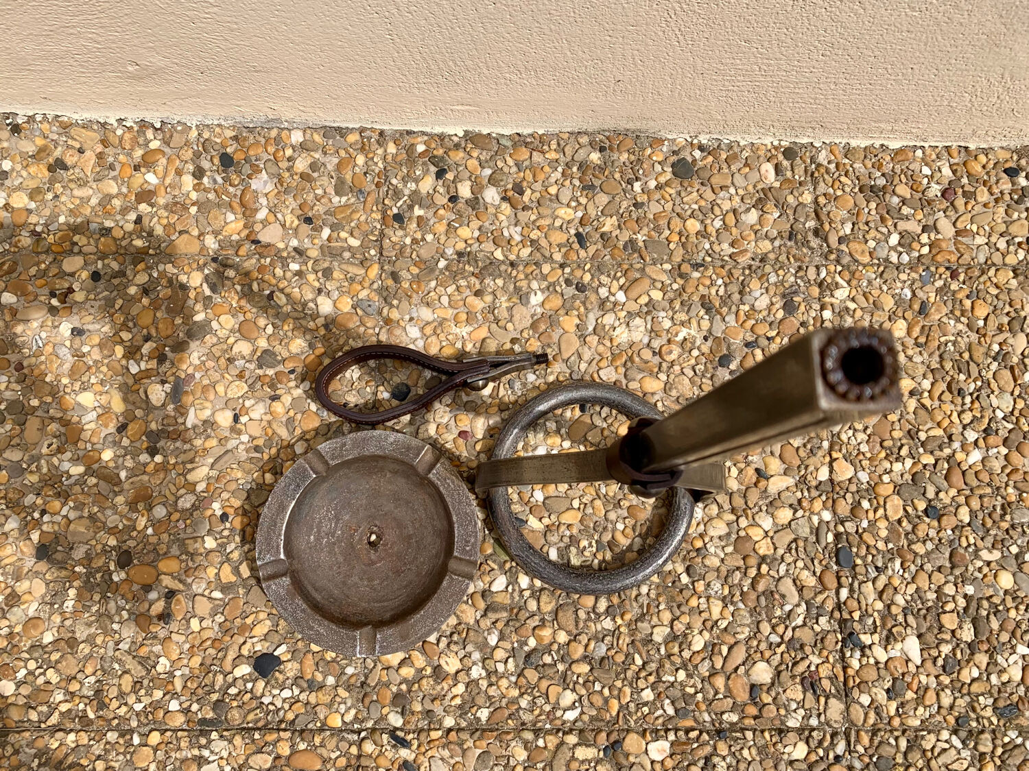 Standing ashtray - JP Ryckaert Brutalism