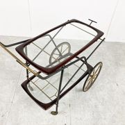 Vintage italian serving trolley, 1950s