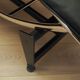 Leather chaise longue, LC4 style, 1980s, made in Italy