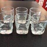 Set of 6 whiskey glasses