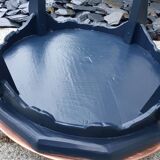 Oriental coffee table and tray