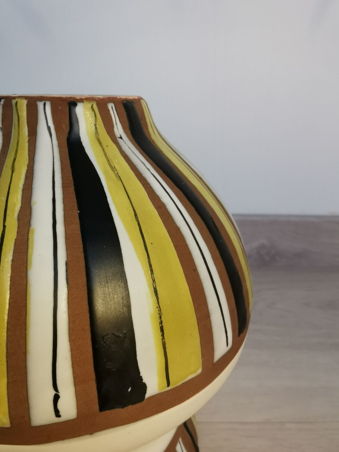 Vase à oreilles par Roger Capron Vallauris 50/60's