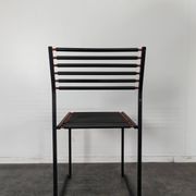 Set of 4 Memphis style chairs