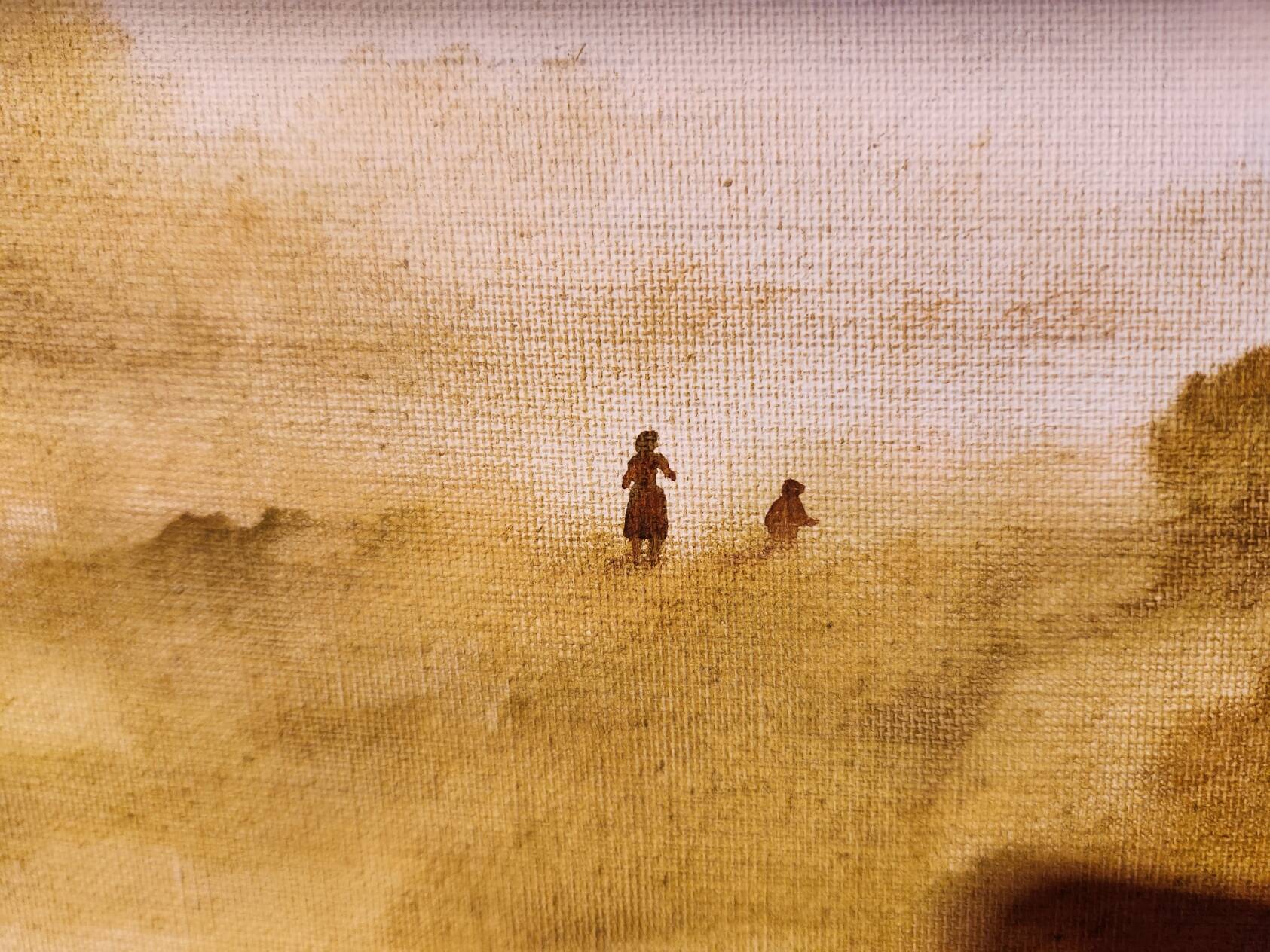 Dreamlike oil painting on canvas by Jean Guy Berlanger