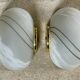 Paire d’appliques Murano vintage