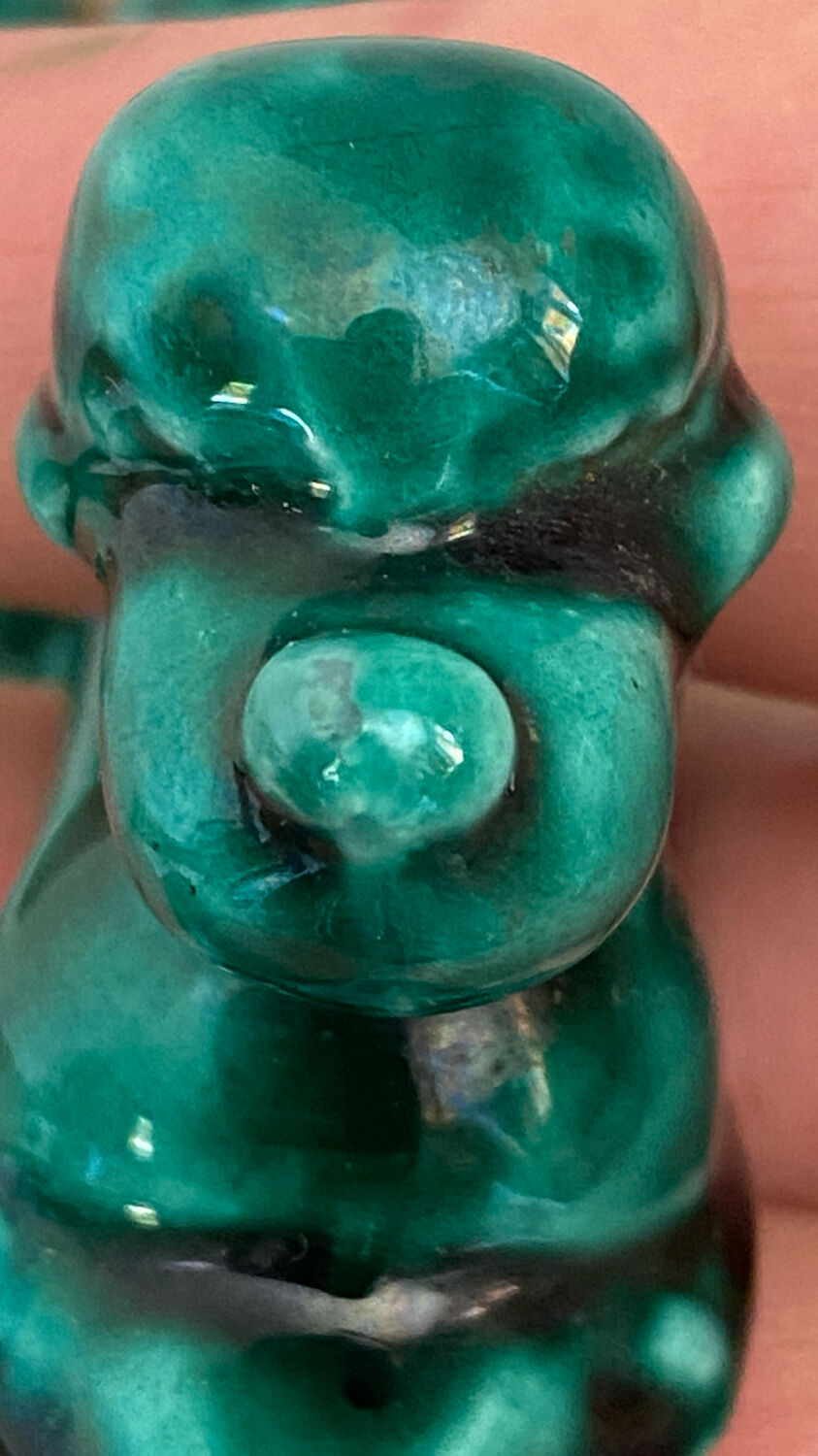 Ceramic poodle knife rest