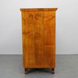 1930s Antique Cabinet with Writing Area in Walnut Finish ,Czechoslovakia