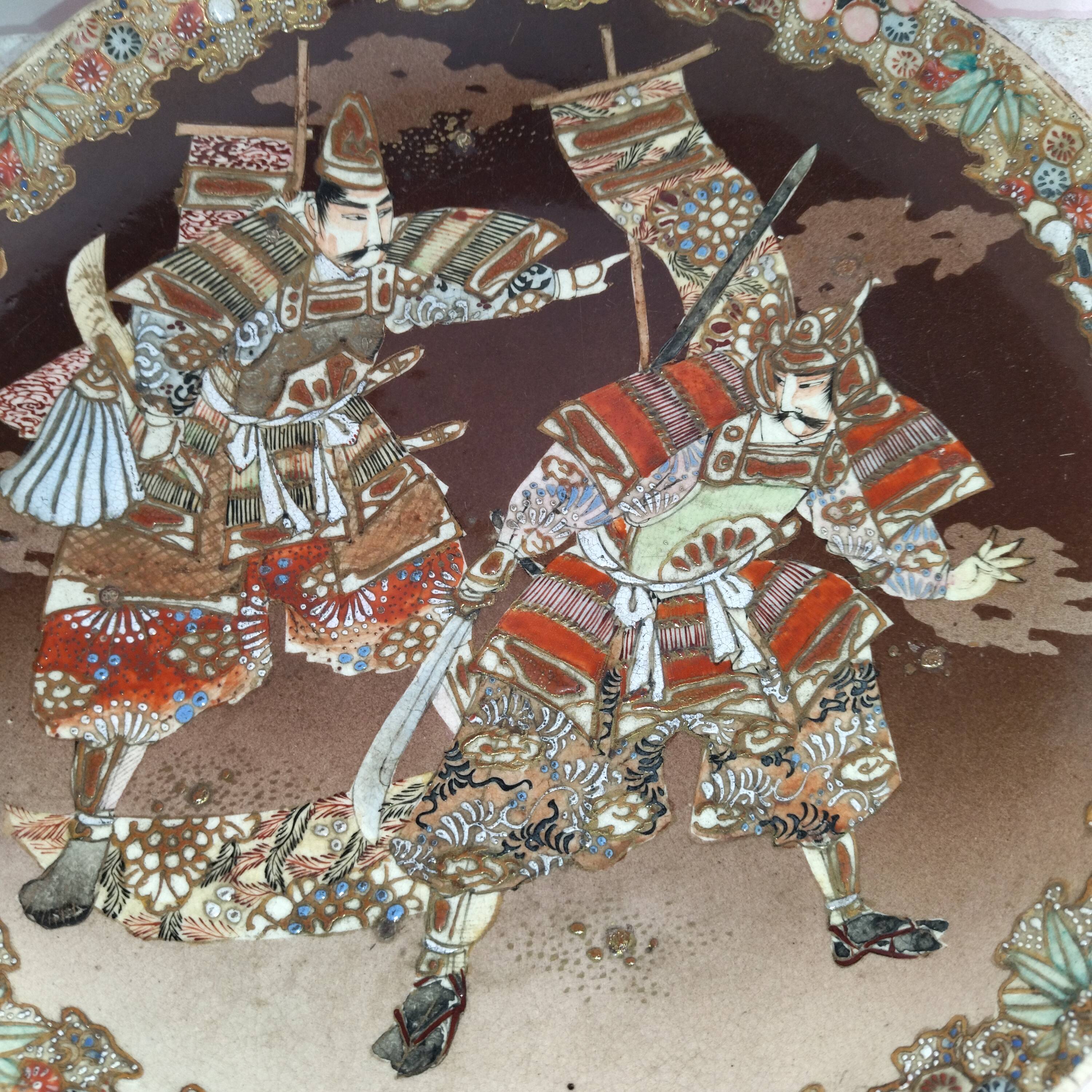 Satsuma earthenware dish