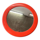 Authentic syla mirror in orange plastic from the 70s / seventies / space age