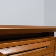 Mid-Century Teak Desk by I.B Kofod-Larsen for Seffle Möbelfabrik, Sweden, 1950s