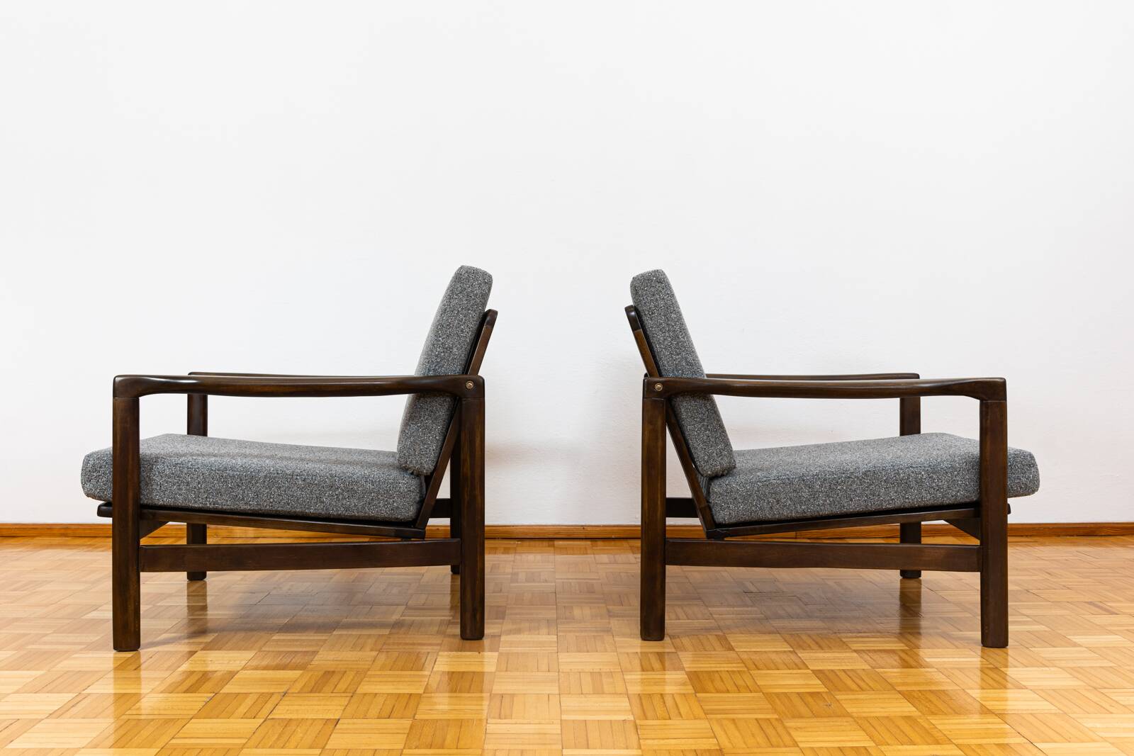 Fauteuils Mid-Century par Zenon Bączyk, années 1960, lot de 2
