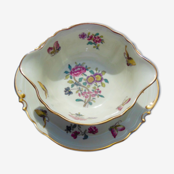 Sauciere en porcelaine estampillée bernardaud - limoges