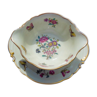 Sauciere en porcelaine estampillée bernardaud - limoges