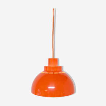 Suspension Nordisk orange solaire années 1970