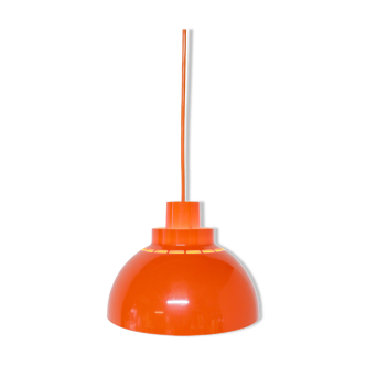 Suspension Nordisk orange solaire années 1970