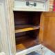 Aero-sanded cherry wood enfilade