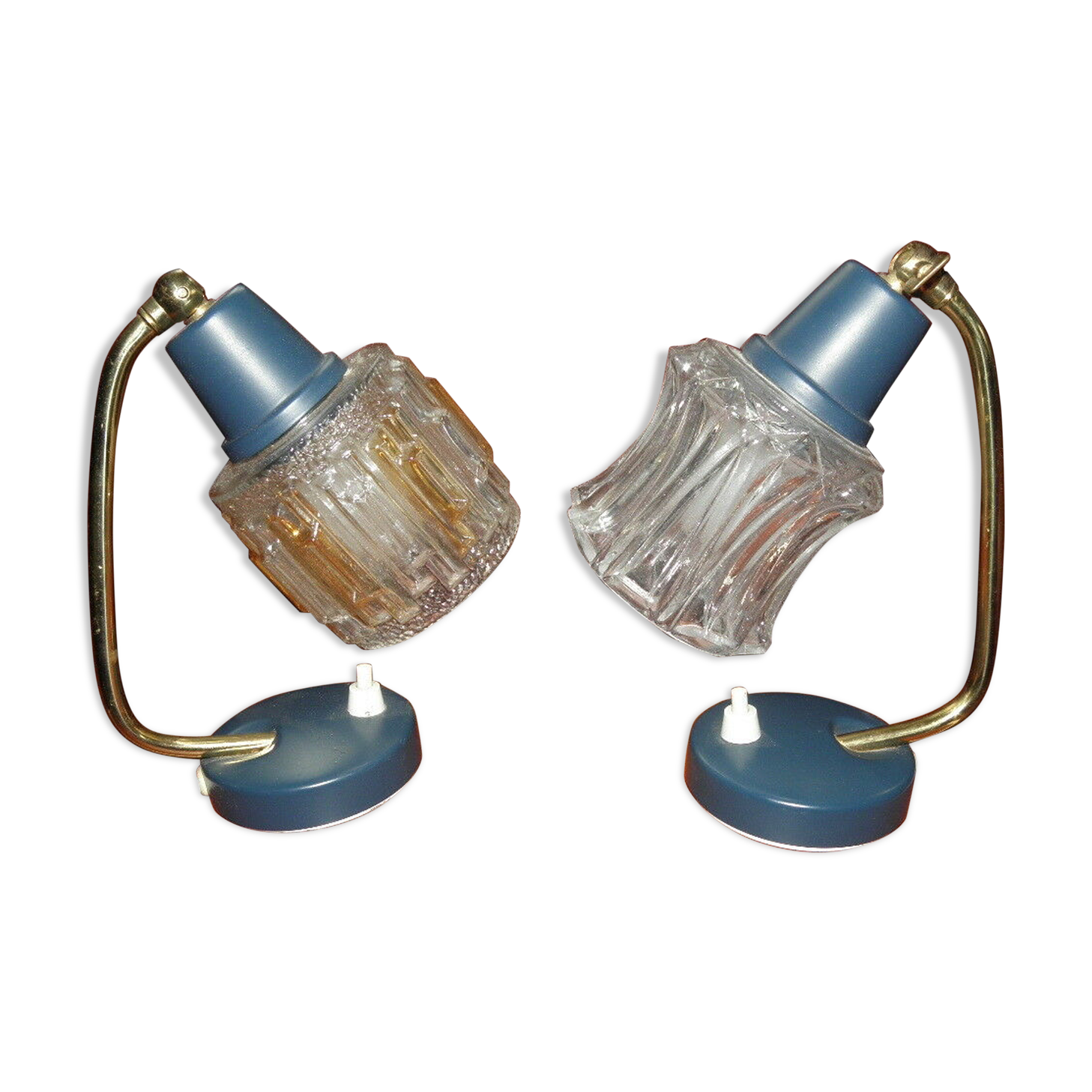 Pair of bedside lamps