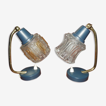 Paire de lampes de chevet