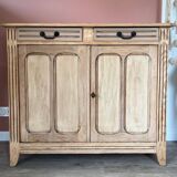 Parisian sideboard in raw wood