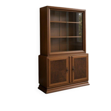 Vitrine / étagère / armoire en bois vintage