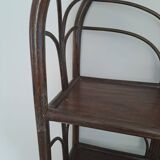 Rattan shelf