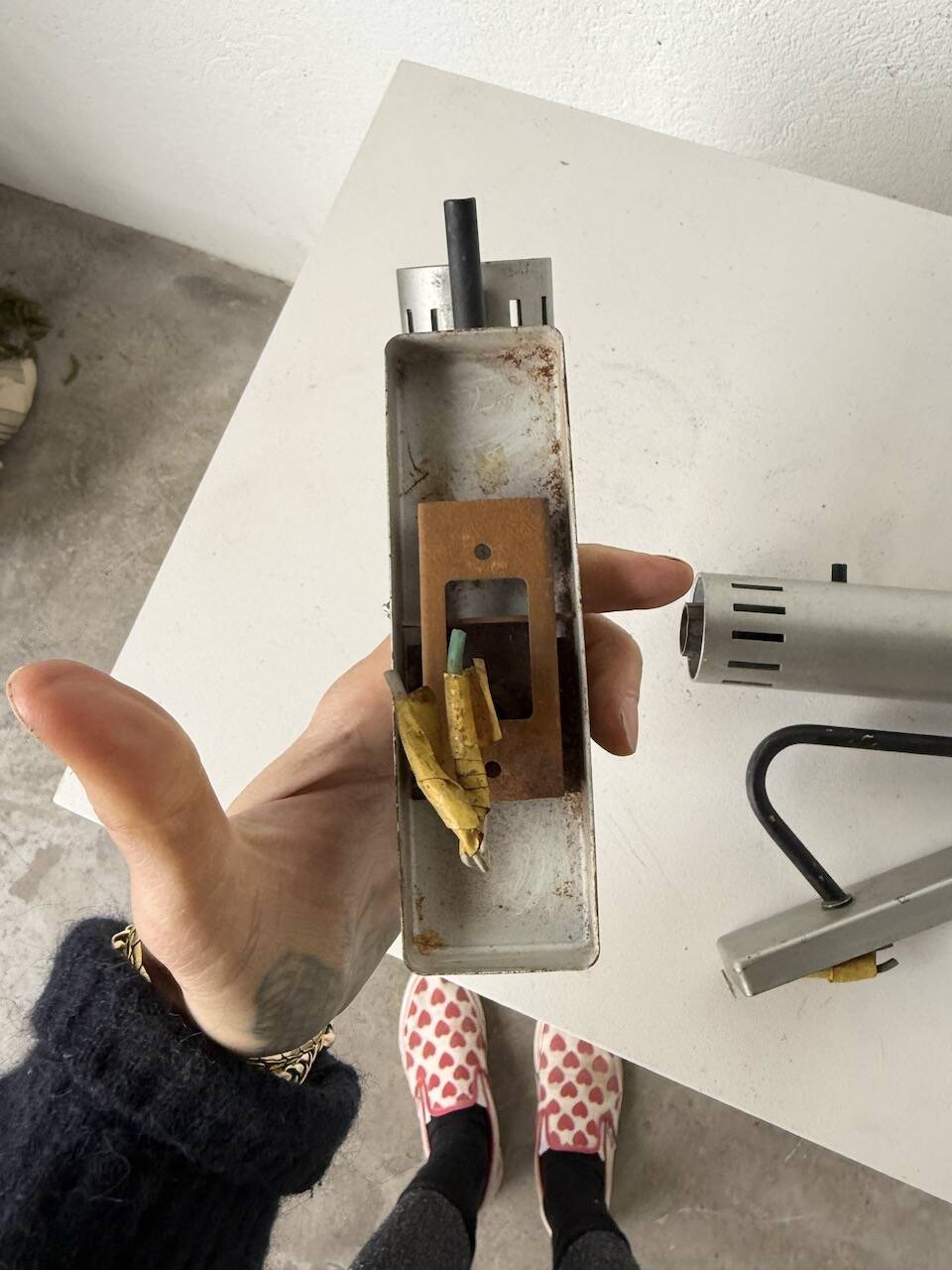 Pair of Alain Richard wall lights