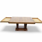 Art Deco Dining Table with Extensions