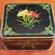 Art Deco old metal box