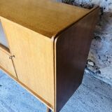 Vintage storage unit on compass legs by SAM Circa 50's/60's