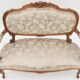 Mobilier de salon de style Louis XV
