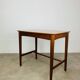 Minimalist Scandinavian teak desk from the 1960s, vintage.