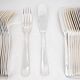 Christofle Dax, 12 fish cutlery sets, 24 pieces in silver-plated metal, in perfect condition.