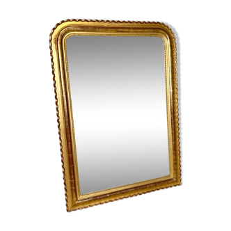 Miroir Louis Philippe doré XIXème siècle