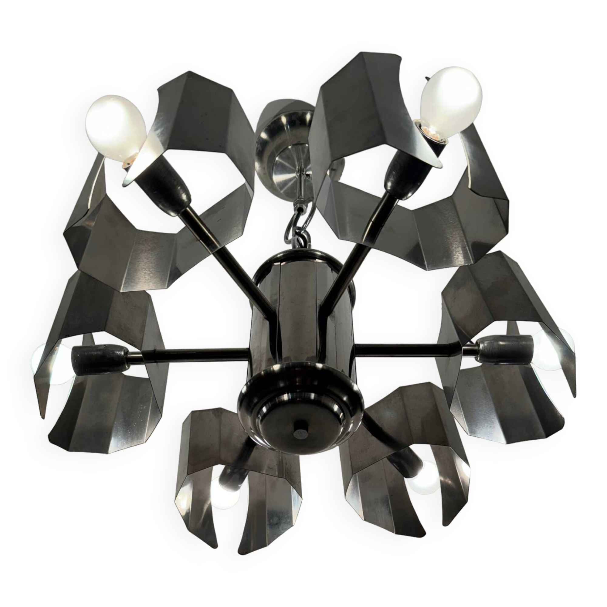 Space Age designer chandelier from the 70s