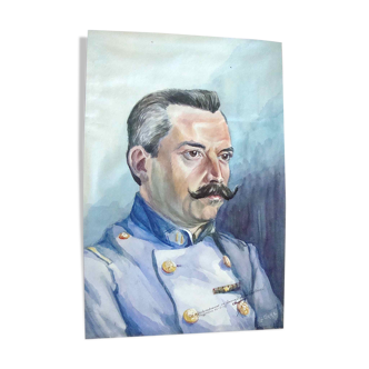 Portrait of a war officer