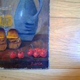 Tableau ancien nature morte