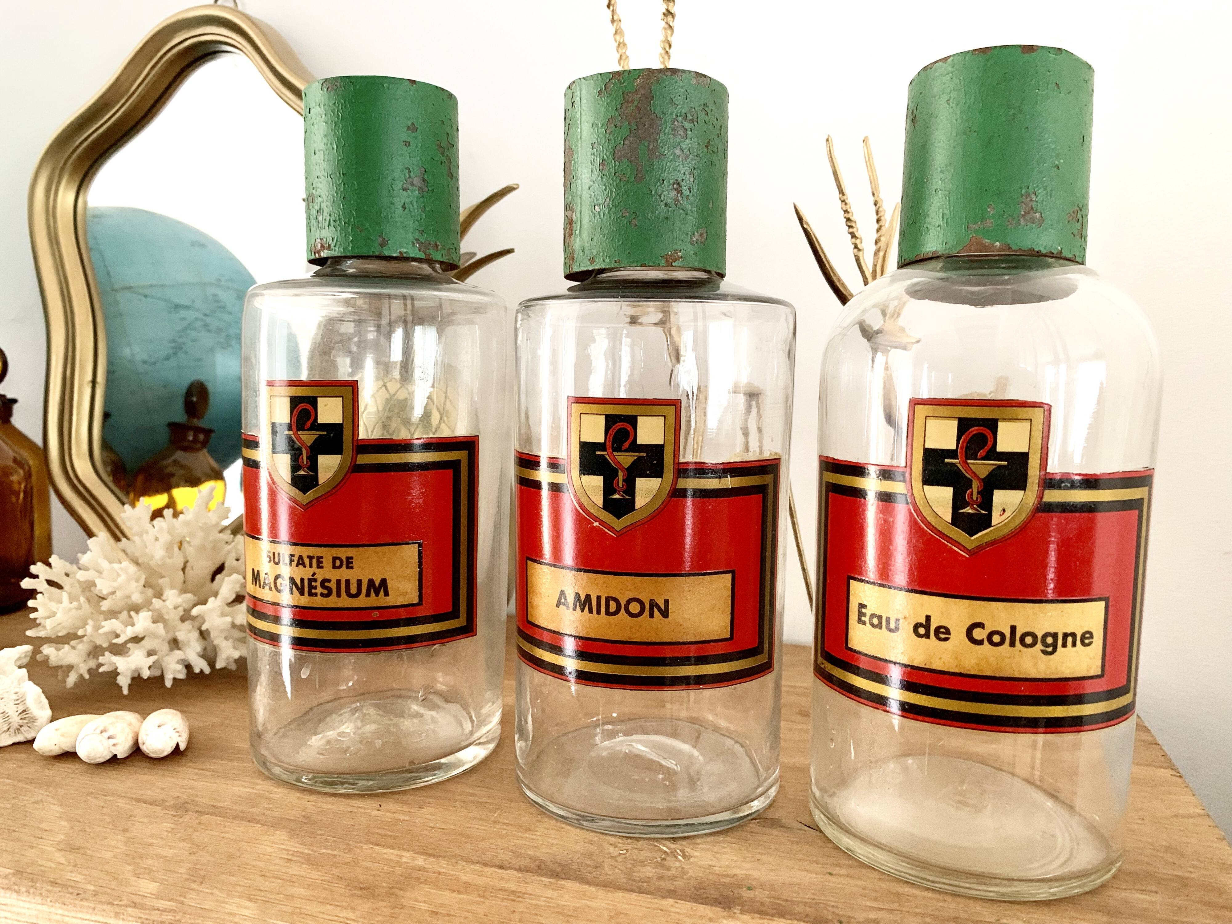 Former pharmacy bottle "Magnesium Sulfate"