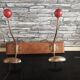 Coat roack old metal wood
