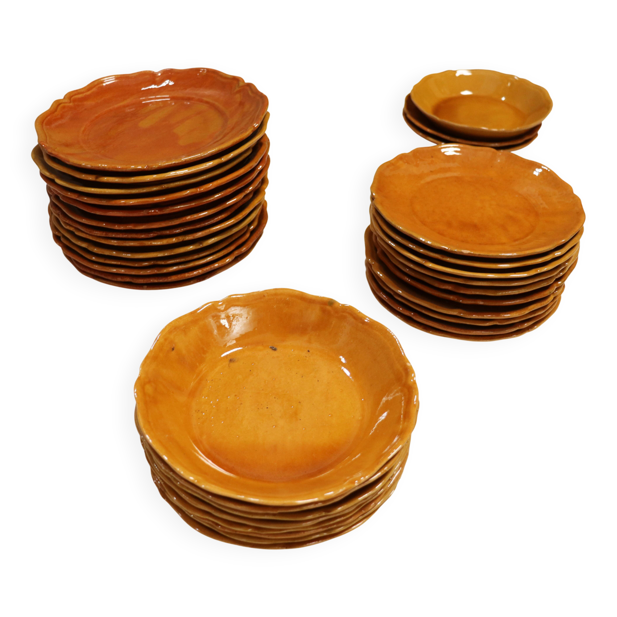 Lot assiettes provence Biot